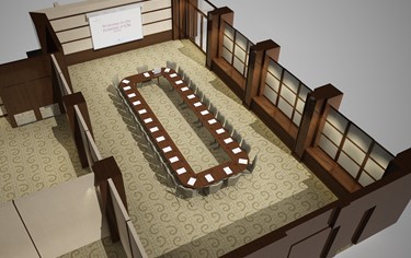 Wharf Suite 3d Drawing