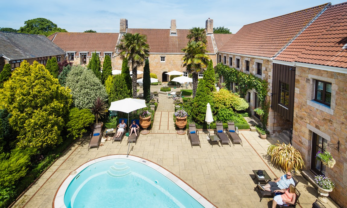 Greenhills Country House Hotel, pool and gardens