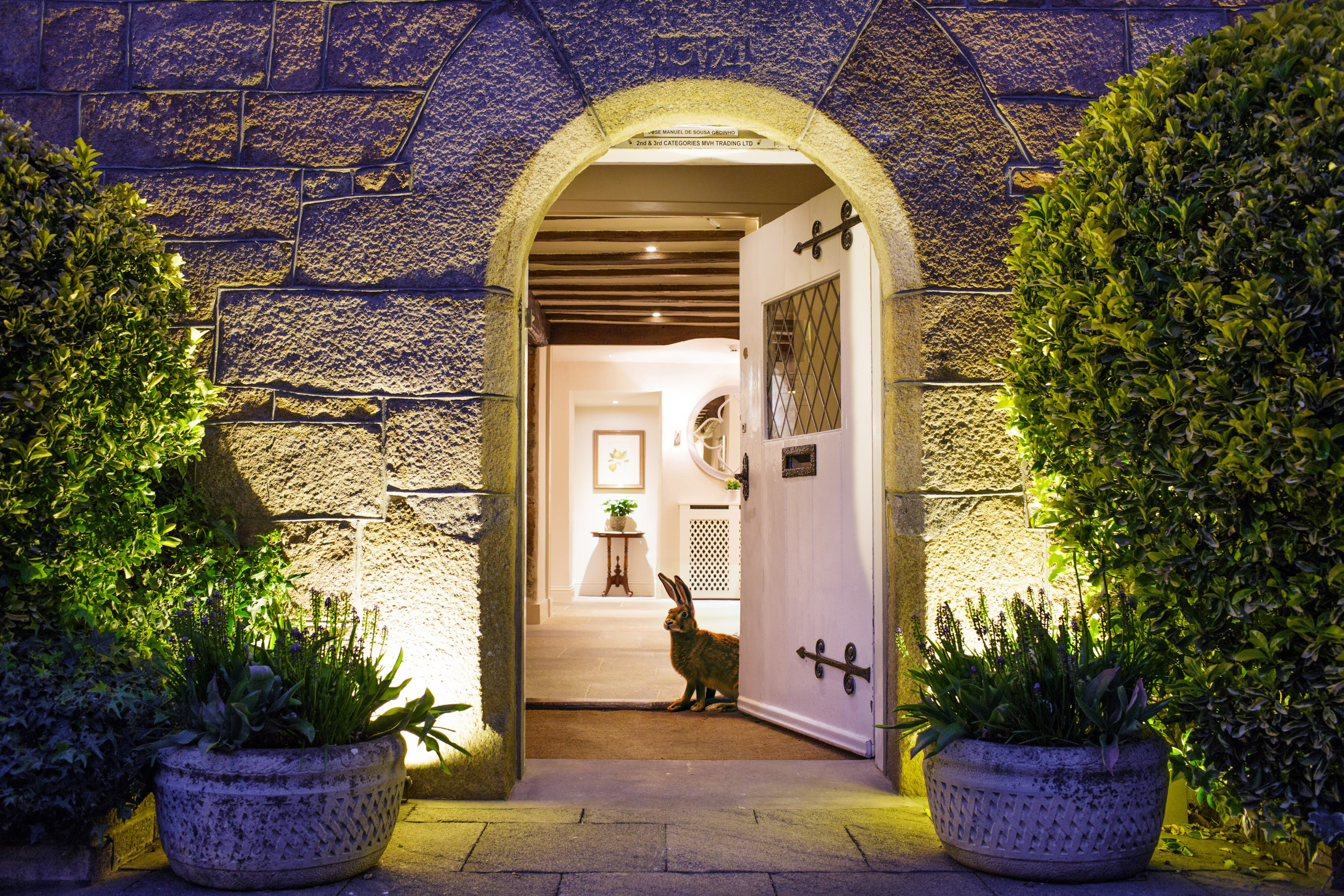 Exterior ENTRANCE With Hare