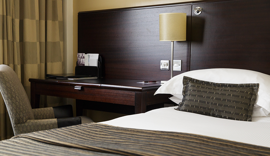 Enjoy contemporary style with traditional comfort in our executive rooms.