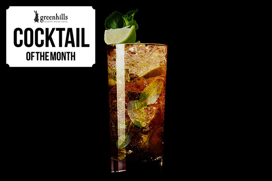 August's Cocktail of the Black Mojito