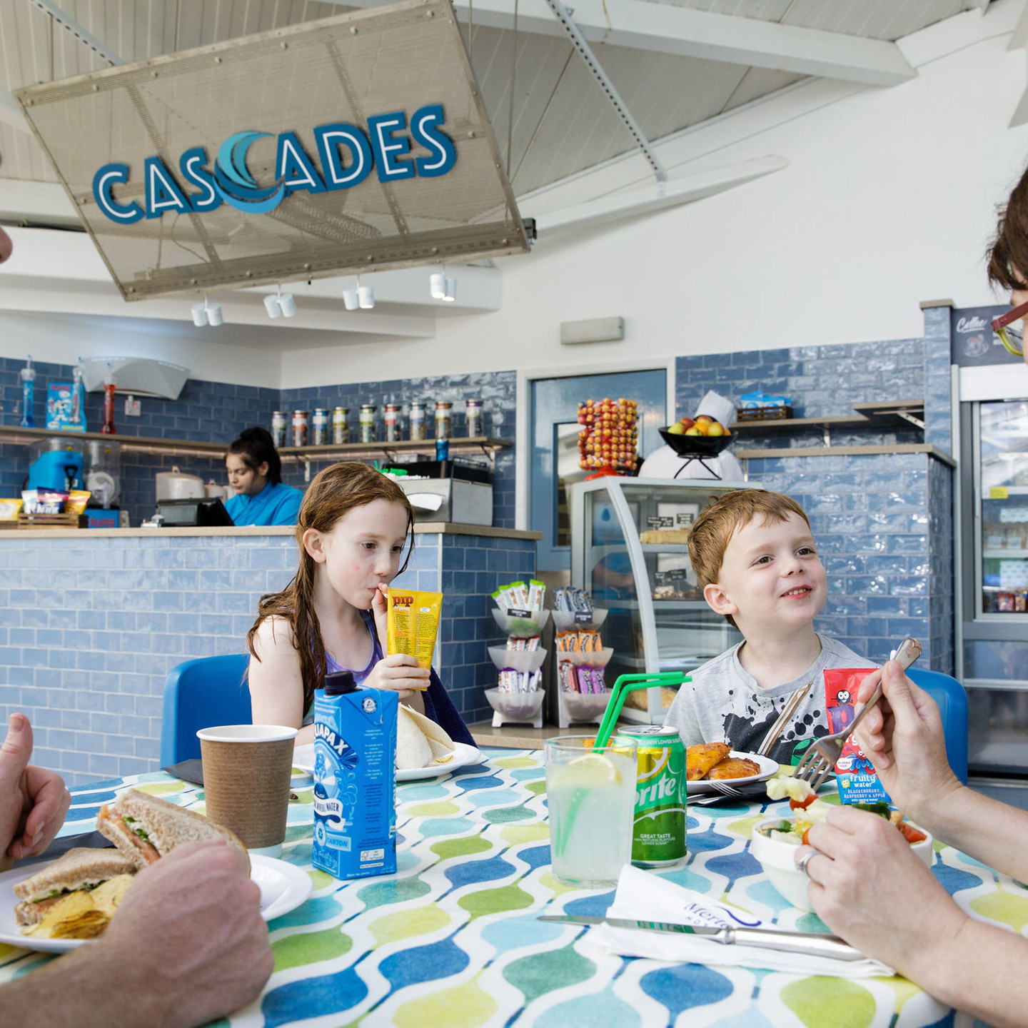 Snack and Swim at Cascades