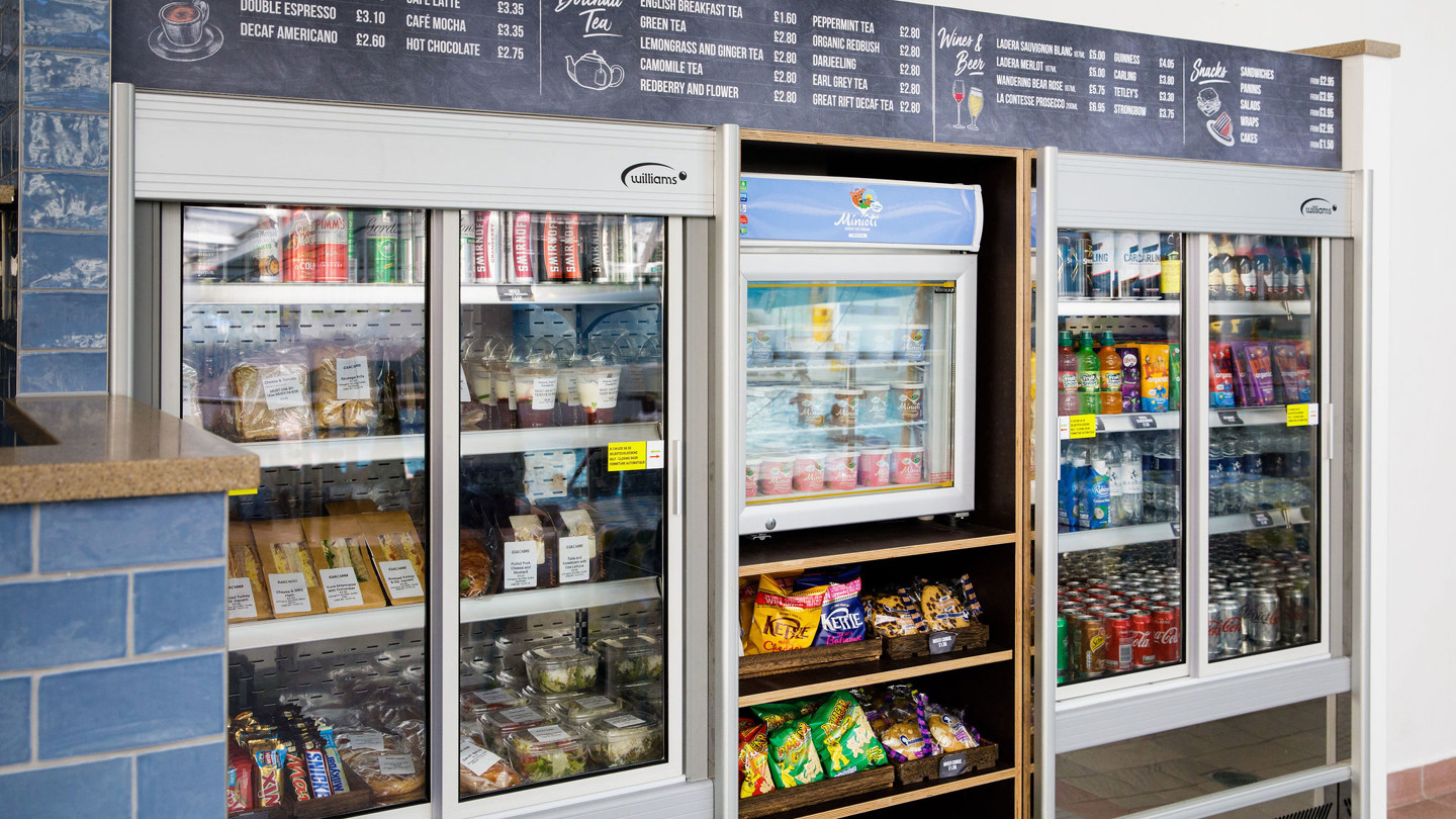 Cascades Food & Drink Selection