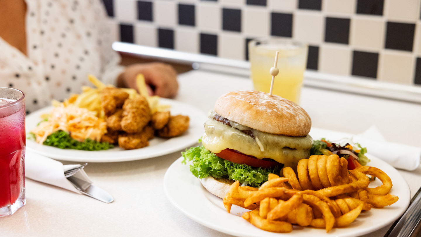 Jersey Joe's Double Cheese Burger