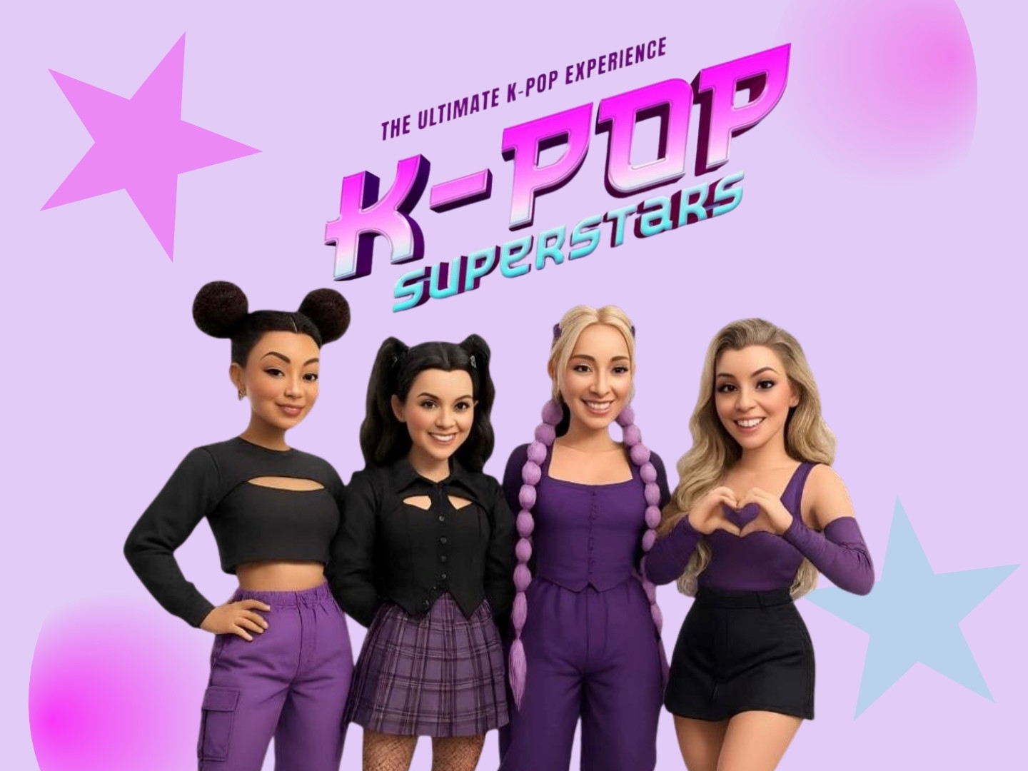 Pink And Purple Gradient K Pop Concert Poster (1)