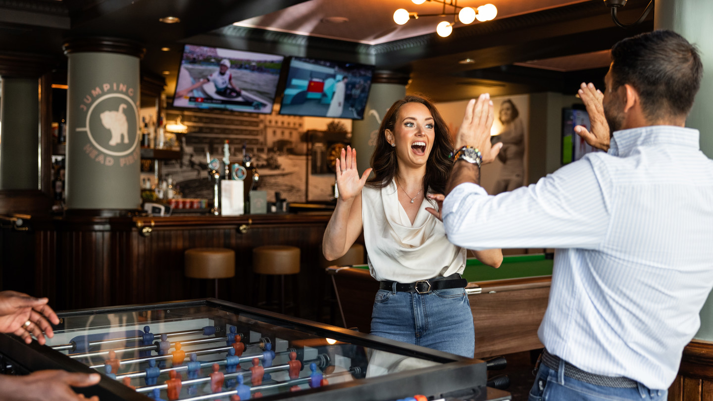 Table Football at Trunk Social Club
