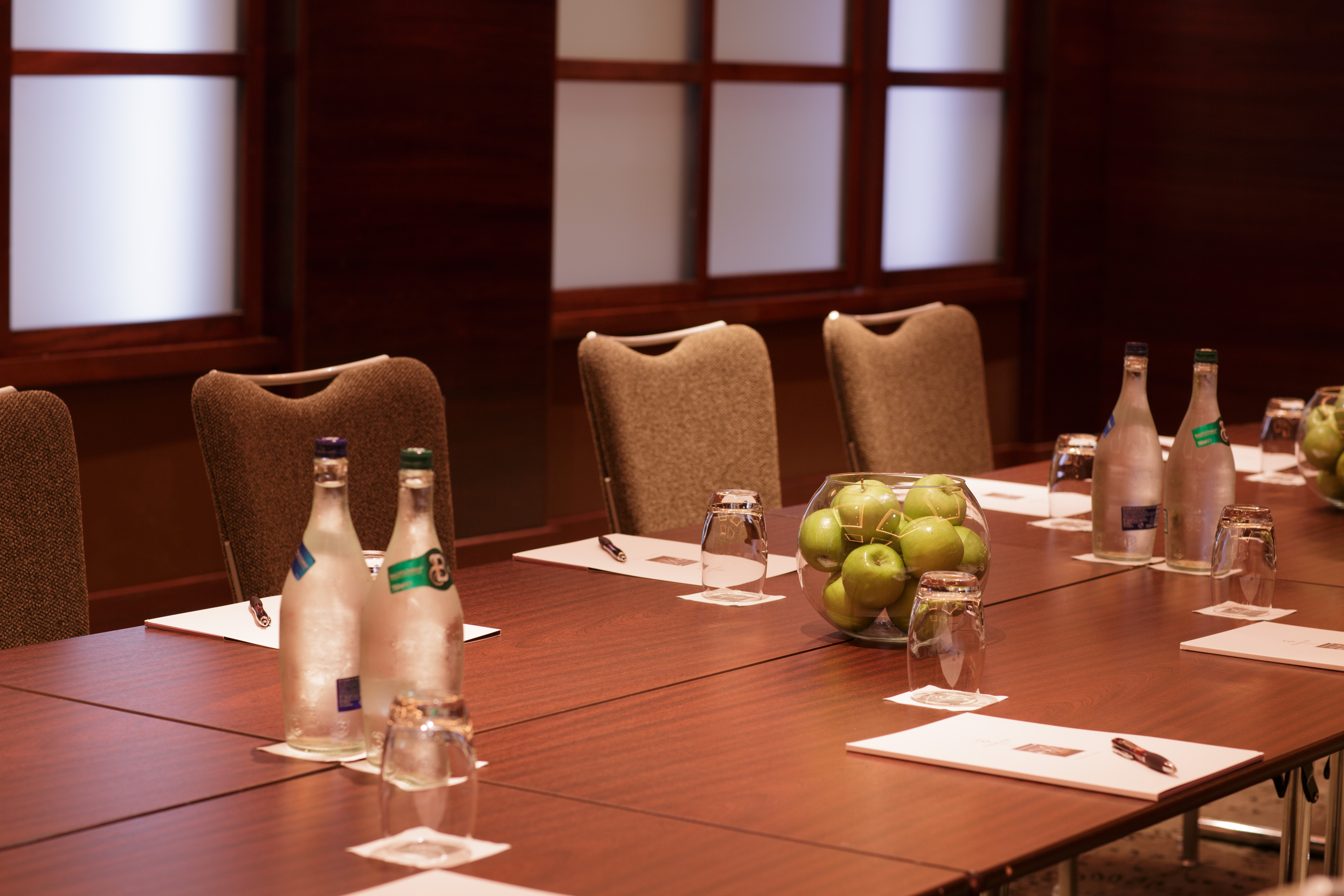 Pomme. Wharf Conference Setup 2