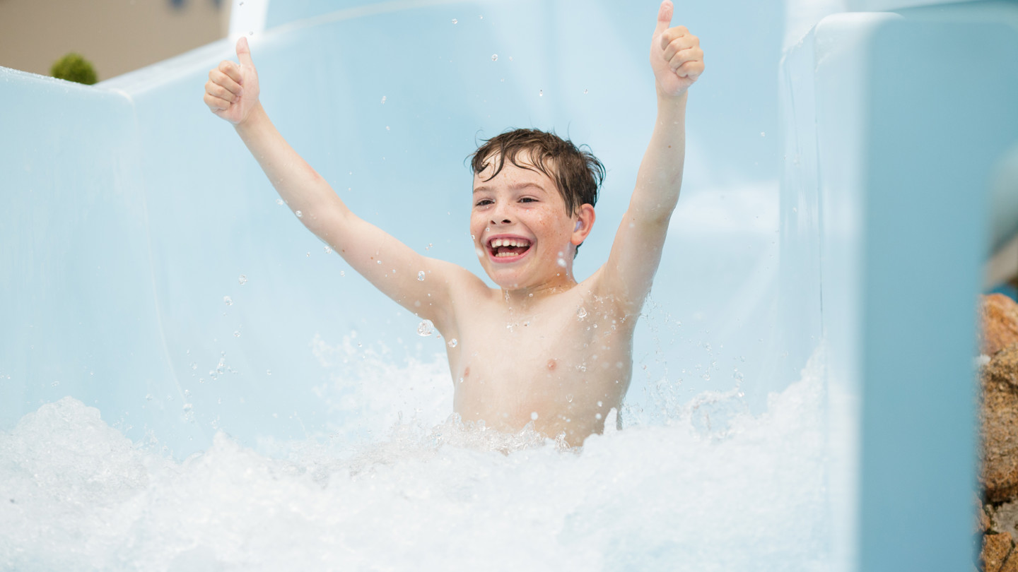 Aquadome Slide. Boy 6