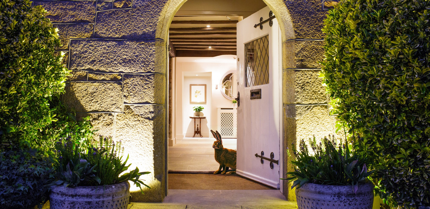 Exterior ENTRANCE With Hare