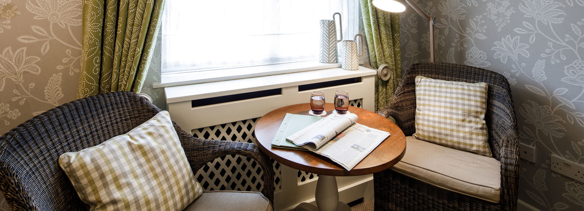 Standard Room Seating Area